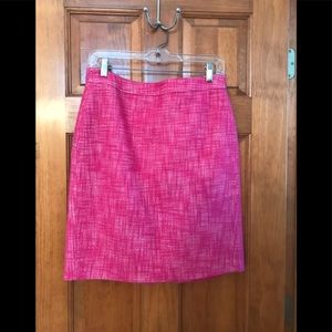 Banana Republic lined tweed skirt